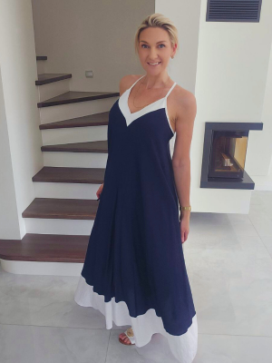 Ilga vasarinė suknelė